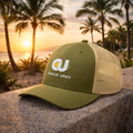 CALLE UNO La Primera Trucker Hat - Palm Khaki