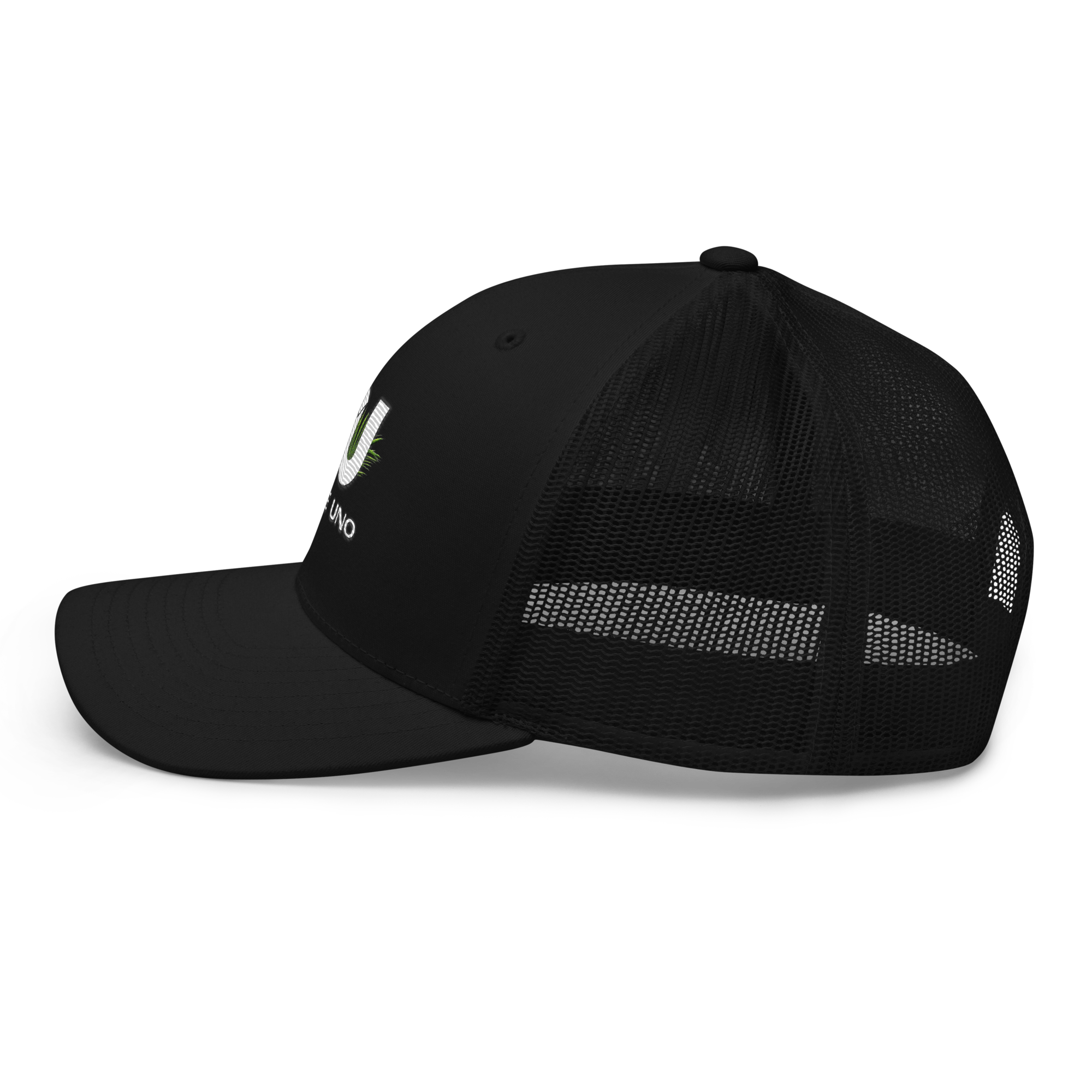 CALLE UNO La Primera Trucker Hat - Midnight Black