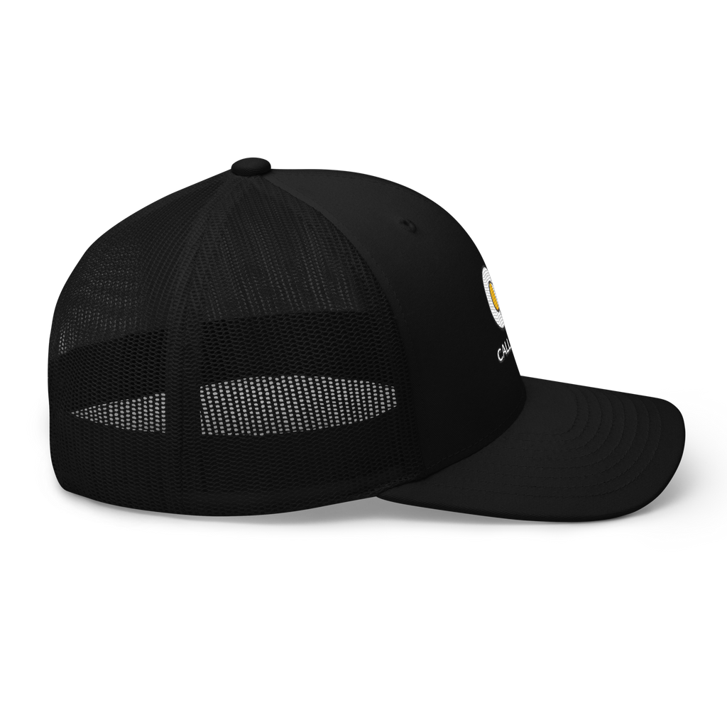 CALLE UNO La Primera Trucker Hat - Midnight Black