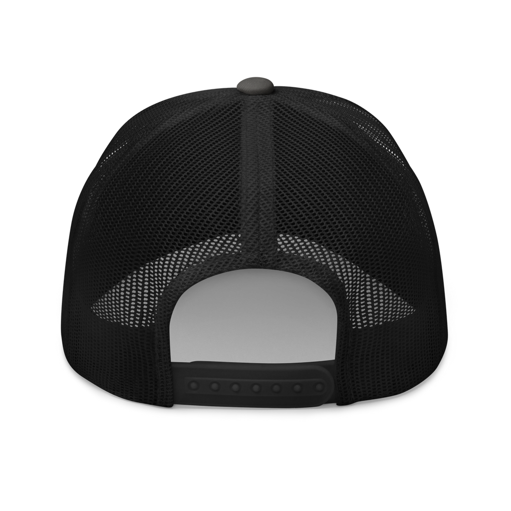 CALLE UNO La Primera Trucker Hat - Carbon Charcoal