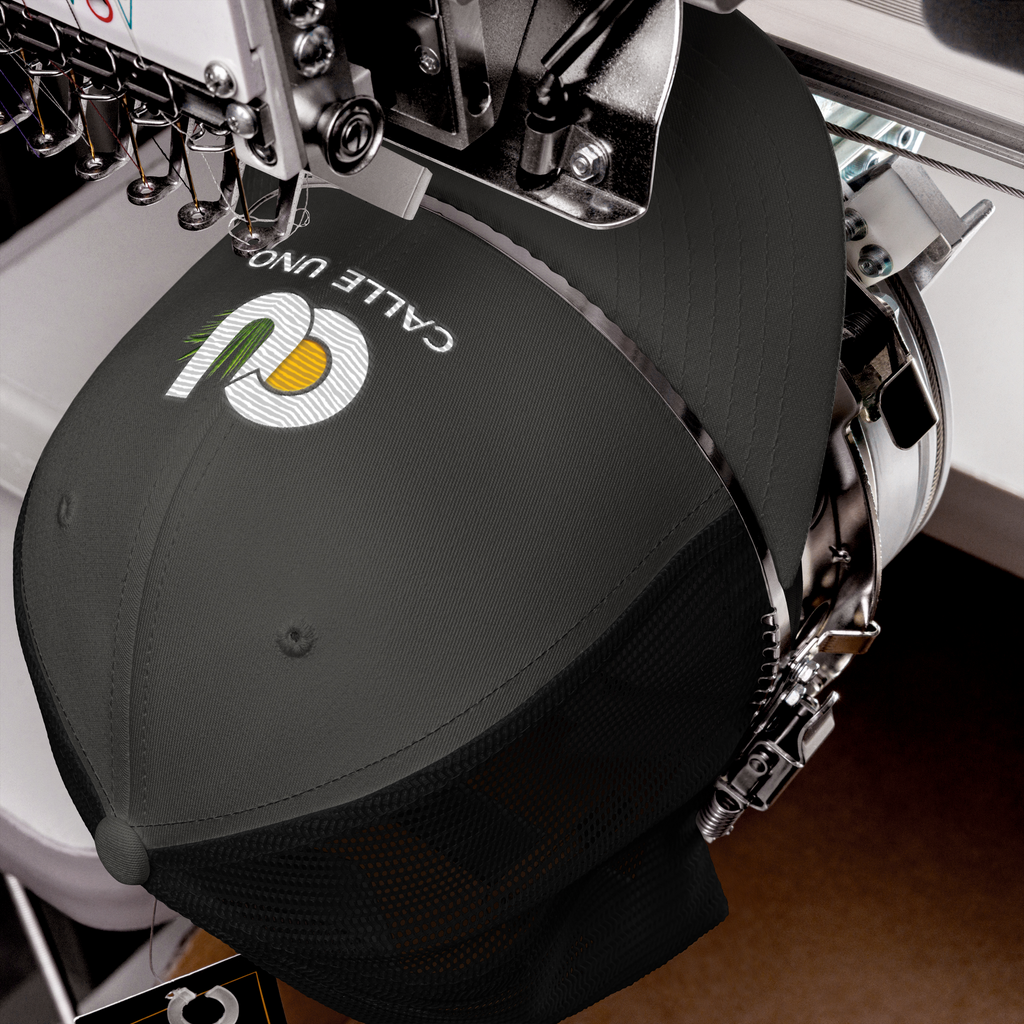 CALLE UNO La Primera Trucker Hat - Carbon Charcoal