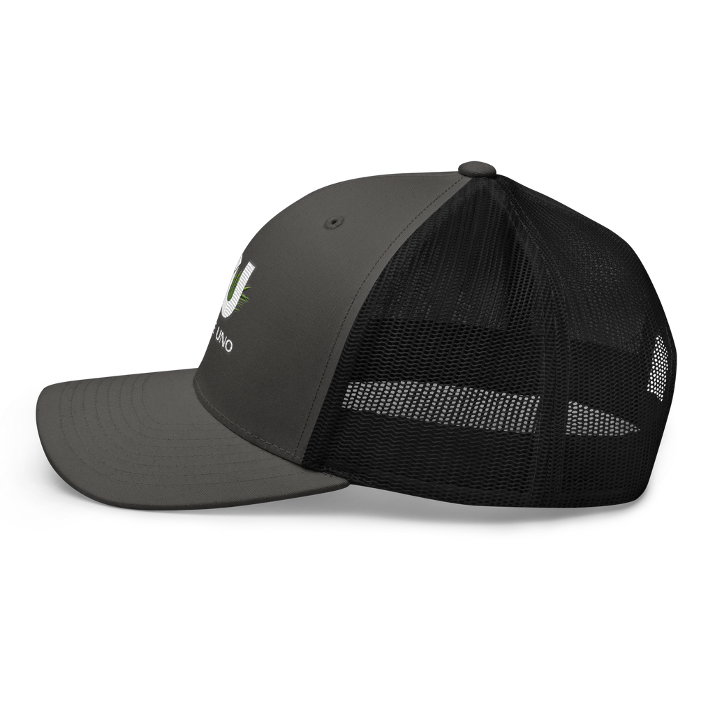 CALLE UNO La Primera Trucker Hat - Carbon Charcoal