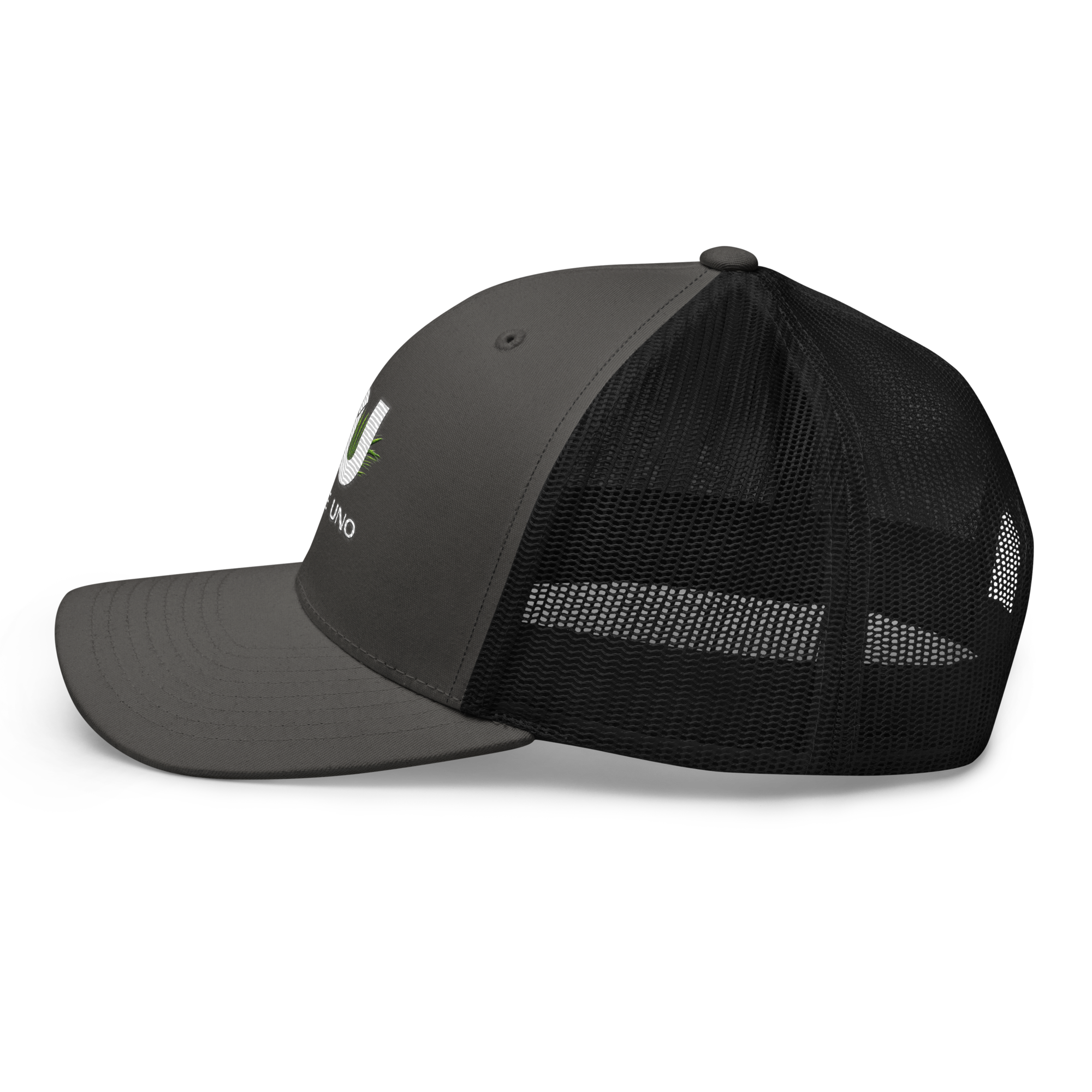 CALLE UNO La Primera Trucker Hat - Carbon Charcoal