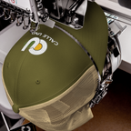 CALLE UNO La Primera Trucker Hat - Palm Khaki