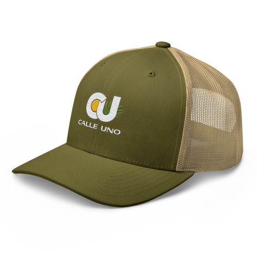 CALLE UNO La Primera Trucker Hat - Palm Khaki