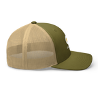 CALLE UNO La Primera Trucker Hat - Palm Khaki