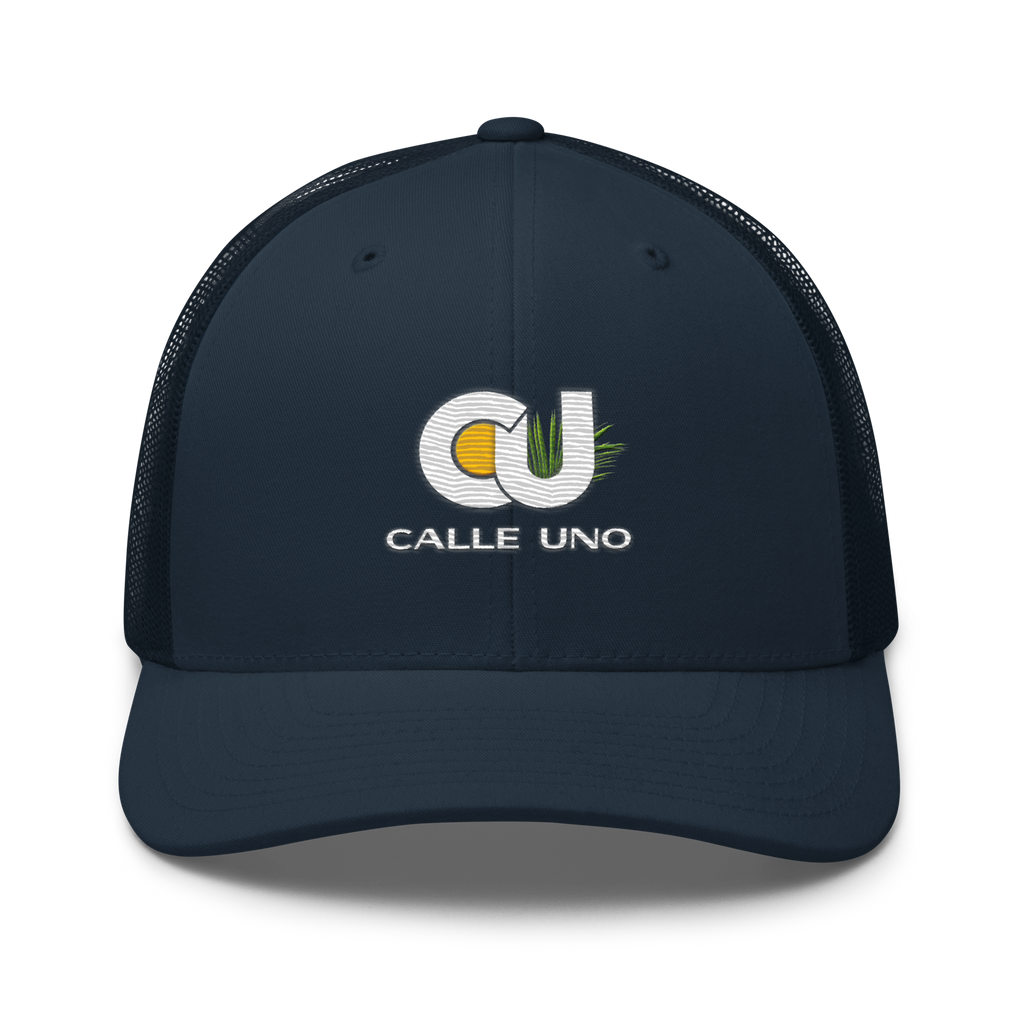 CALLE UNO La Primera Trucker Hat - Marina Navy