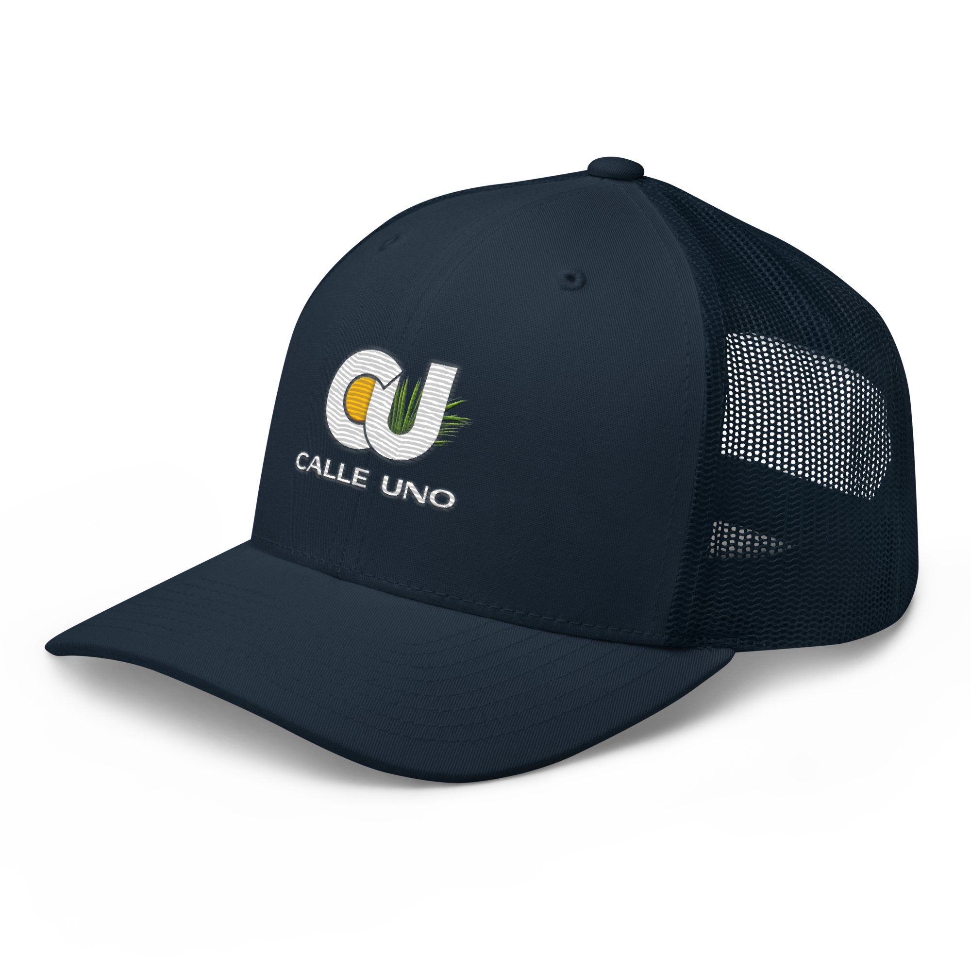 CALLE UNO La Primera Trucker Hat - Marina Navy