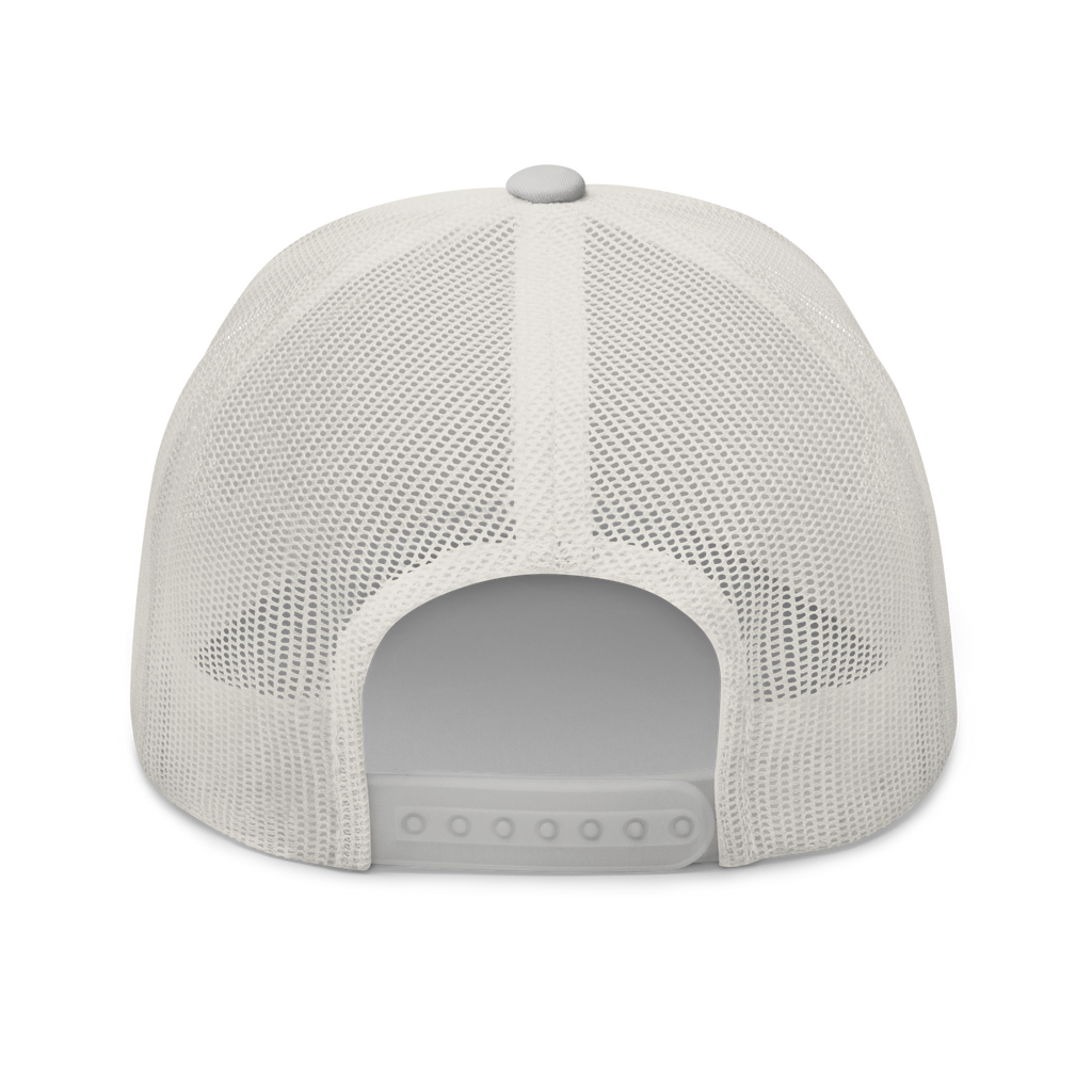 CALLE UNO La Primera Trucker Hat - Platinum Silver