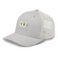 CALLE UNO La Primera Trucker Hat - Platinum Silver